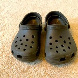 Croc slip on sandals